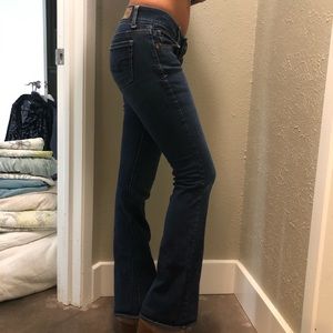 Low rise boot cut American Eagle Jeans